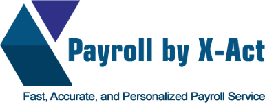 Logo, Payroll by X-Act, Small Businesses in Sunnyvale, CA